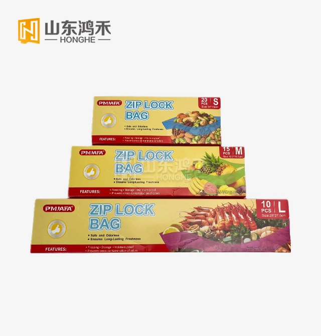 Plastic Bags With Zipper Slider